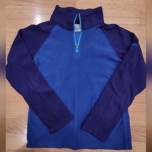 Girls Columbia Fleece Top Size M